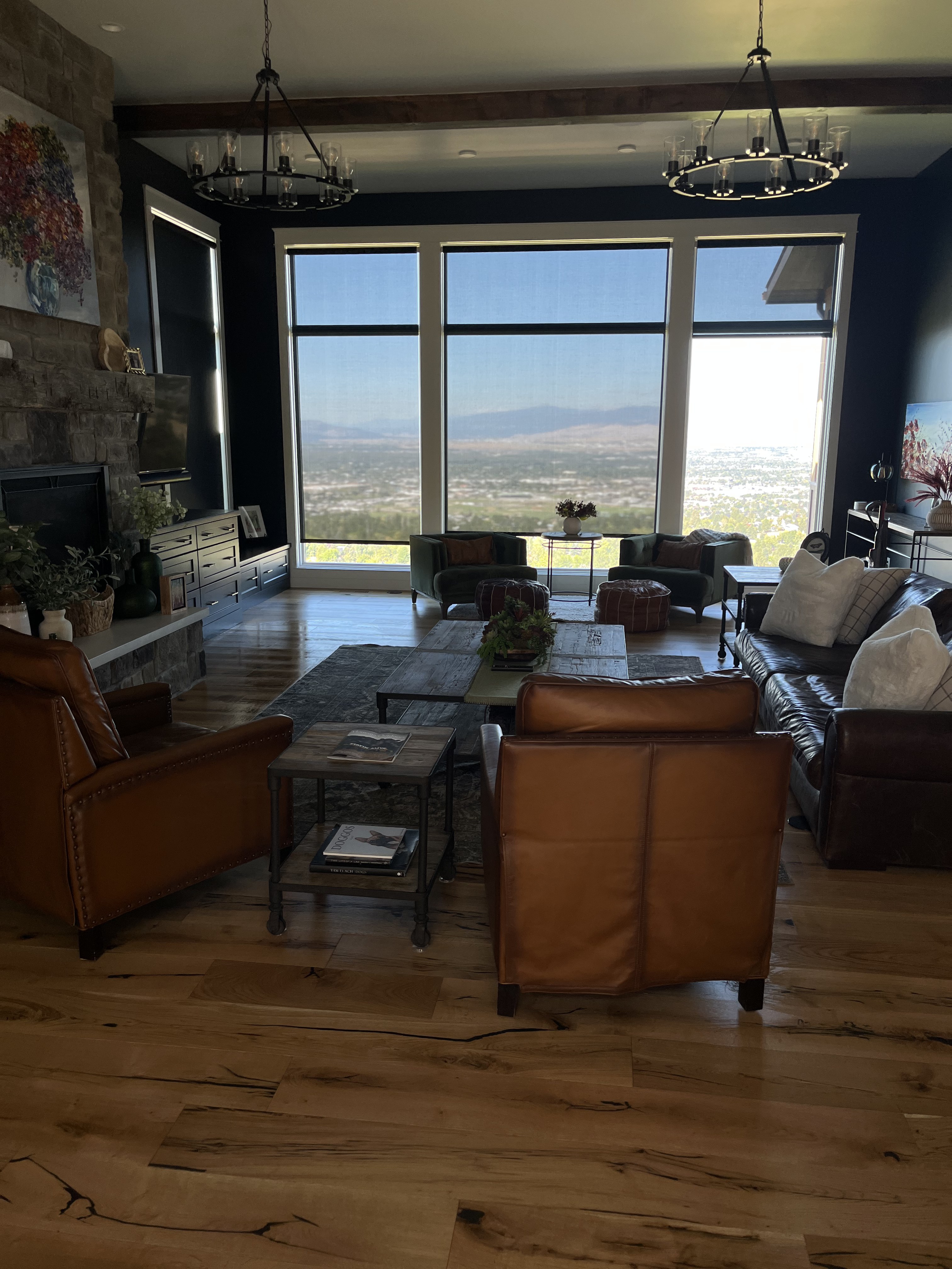 A freshly cleaned home interior